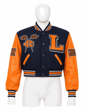 Women's Lincoln University Style Varsity Jacket