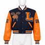 Women's Lincoln University Style Varsity Jacket