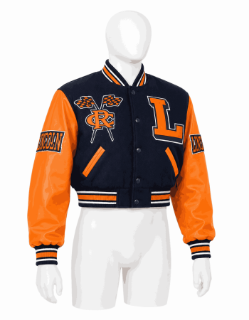 Women's Lincoln University Style Varsity Jacket