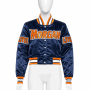 Women's Morgan State University Style Satin Jacket