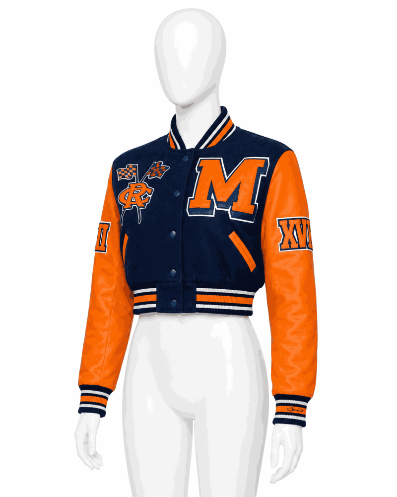 Women's Morgan State University Style Varsity Jacket
