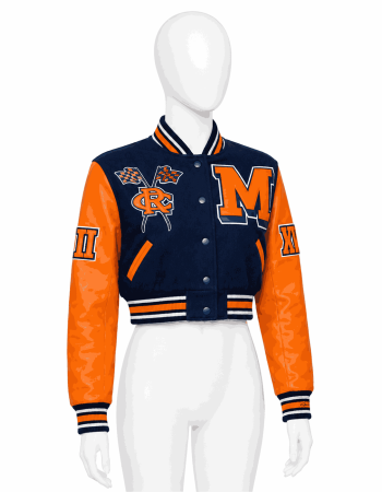 Women's Morgan State University Style Varsity Jacket