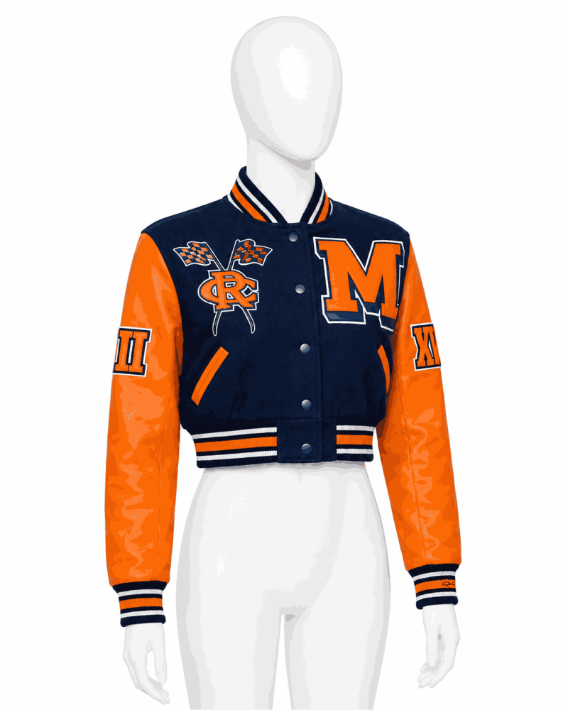 Women's Morgan State University Style Varsity Jacket