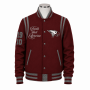 Women's North Carolina Central Maroon Style Varsity Wool Jacket