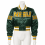 Women's Norfolk State University Style Satin Jacket