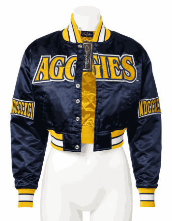 Women's North Carolina A&T State University Style Satin Jacket