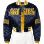 Women's North Carolina A&T State University Style Satin Jacket