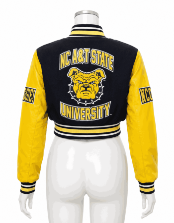 Women's North Carolina A&T State University Style Varsity Jacket