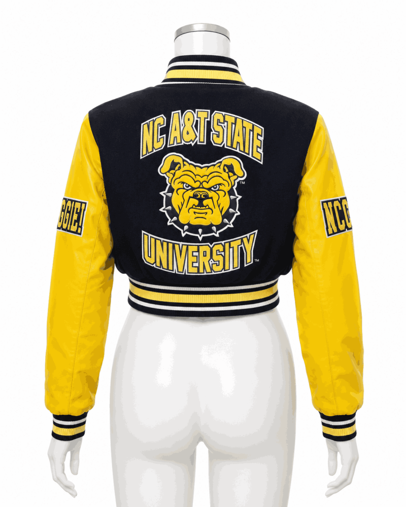 Women's North Carolina A&T State University Style Varsity Jacket