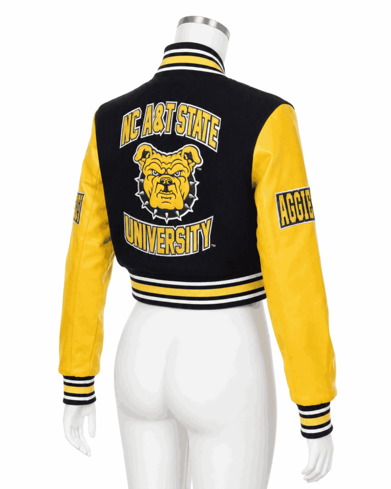 Women's North Carolina A&T State University Style Varsity Jacket