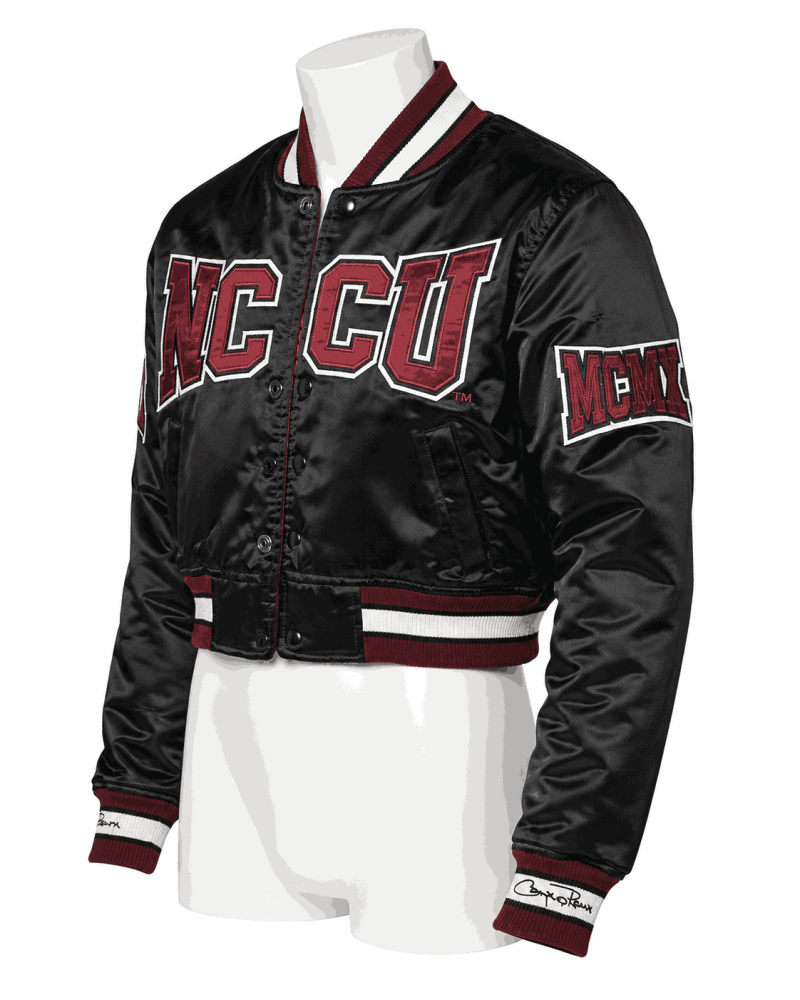Women's North Carolina Central University Style Satin Jacket