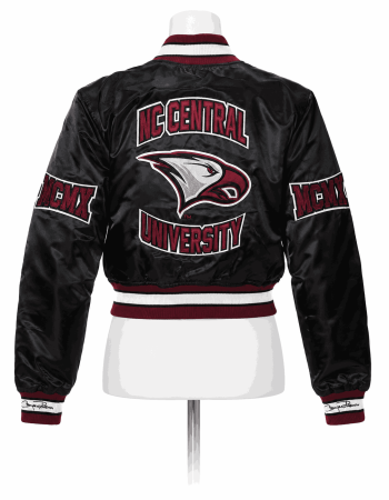 Women's North Carolina Central University Style Satin Jacket