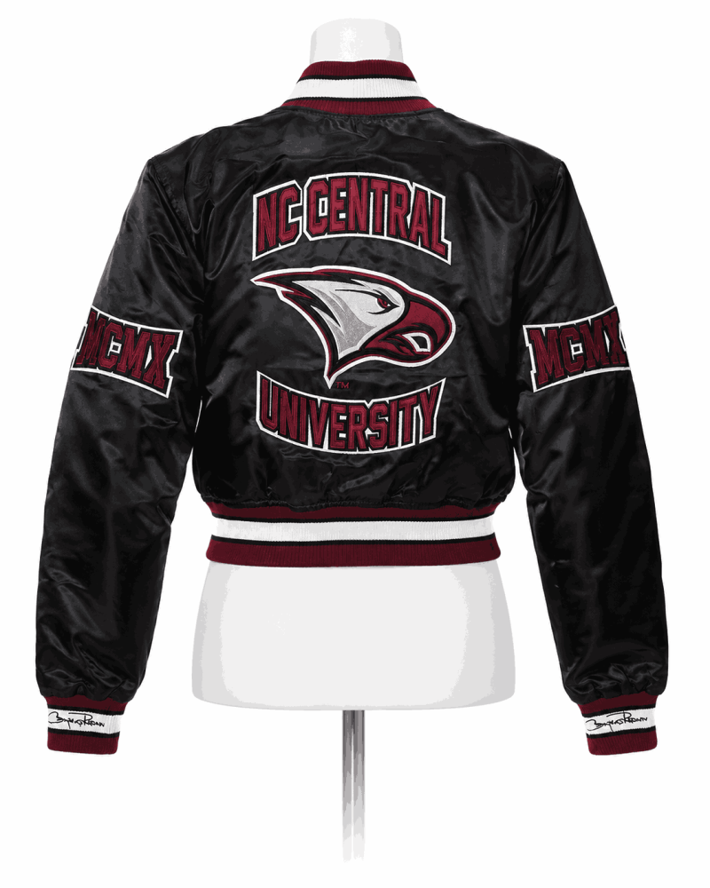 Women's North Carolina Central University Style Satin Jacket