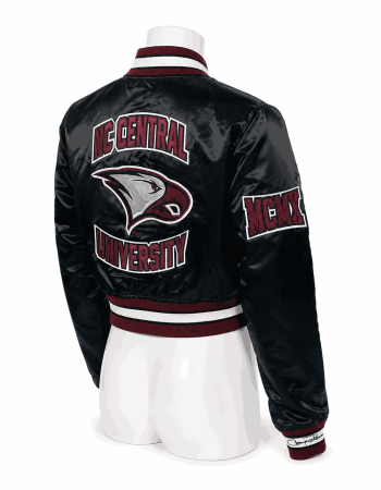Women's North Carolina Central University Style Satin Jacket