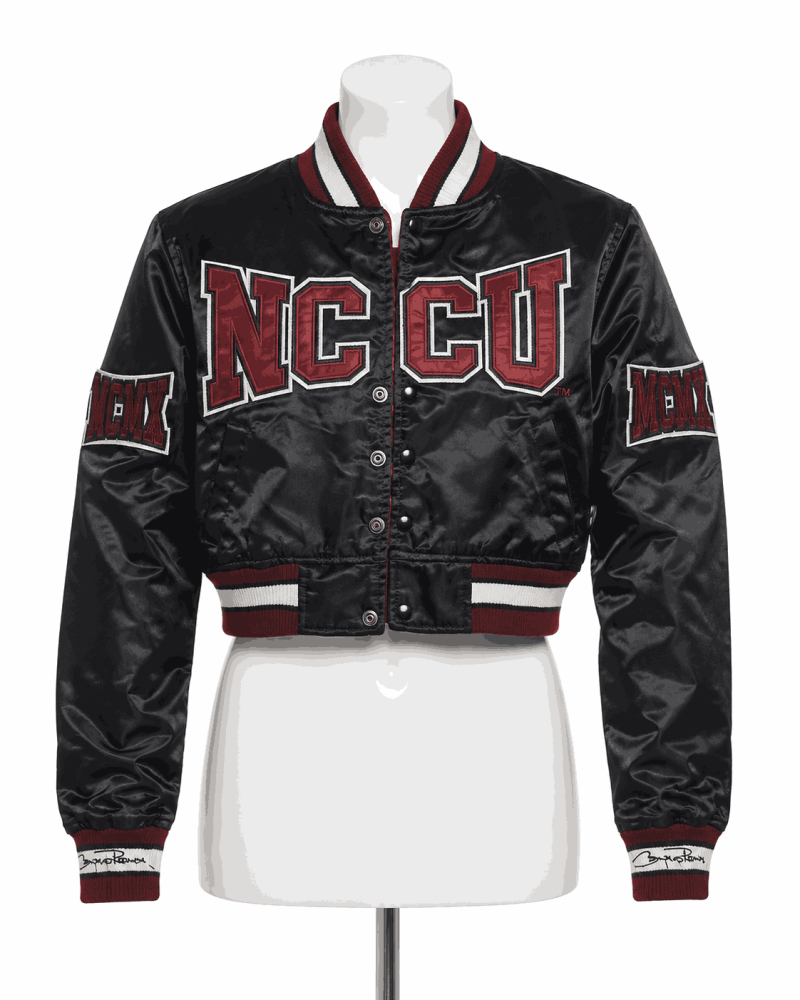 Women's North Carolina Central University Style Satin Jacket