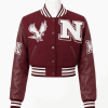 Women's North Carolina Central University Style Varsity Jacket