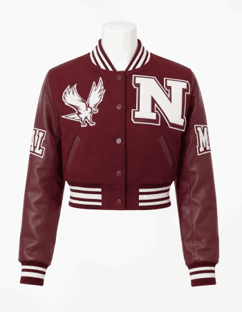 Women's North Carolina Central University Style Varsity Jacket