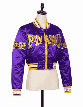 Women's Prairie View A&M University Style Satin Jacket