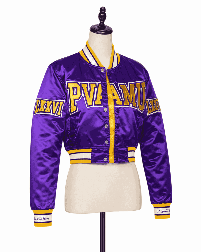 Women's Prairie View A&M University Style Satin Jacket