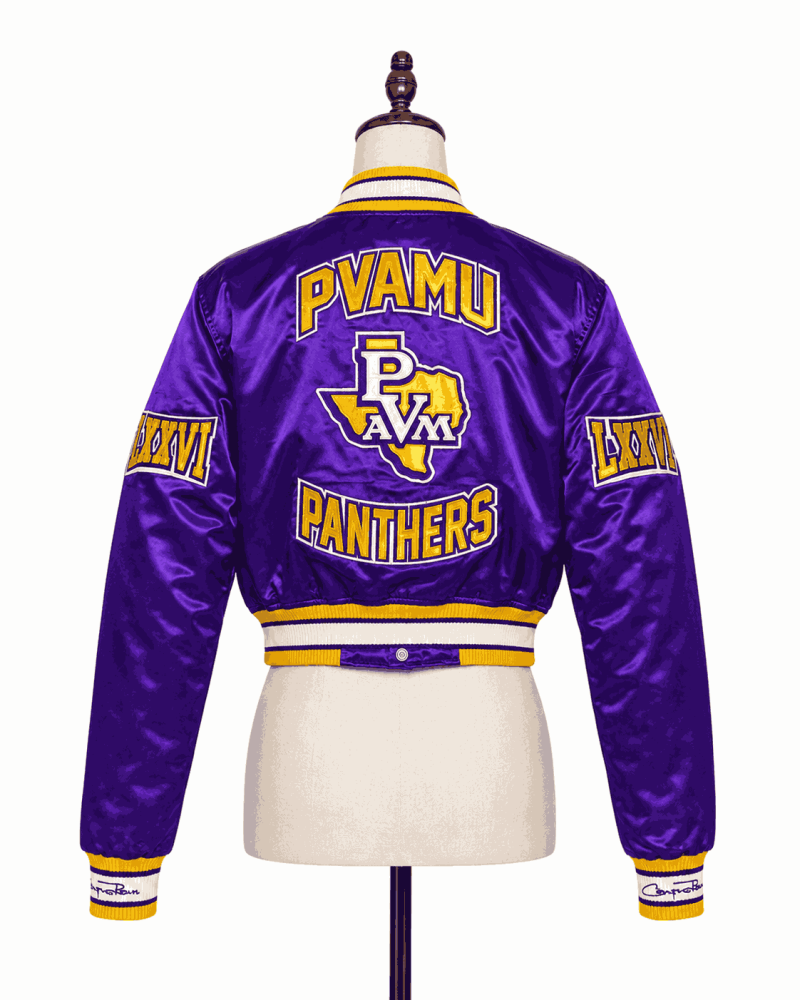 Women's Prairie View A&M University Style Satin Jacket