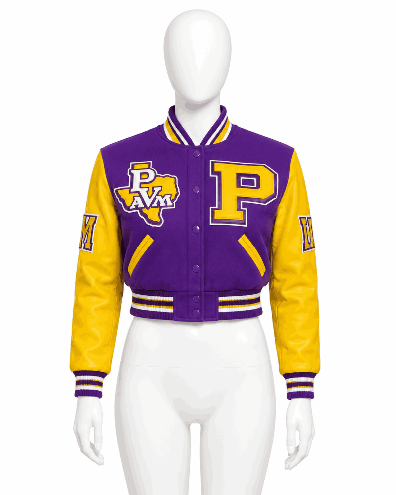 Women's Prairie View A&M University Style Varsity Jacket