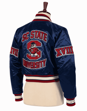 Women's South Carolina State University Style Satin Jacket