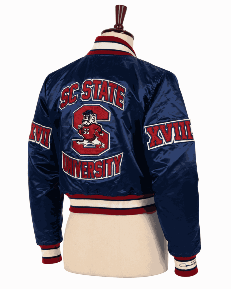 Women's South Carolina State University Style Satin Jacket