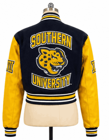 Women's Southern University Style Varsity Jacket