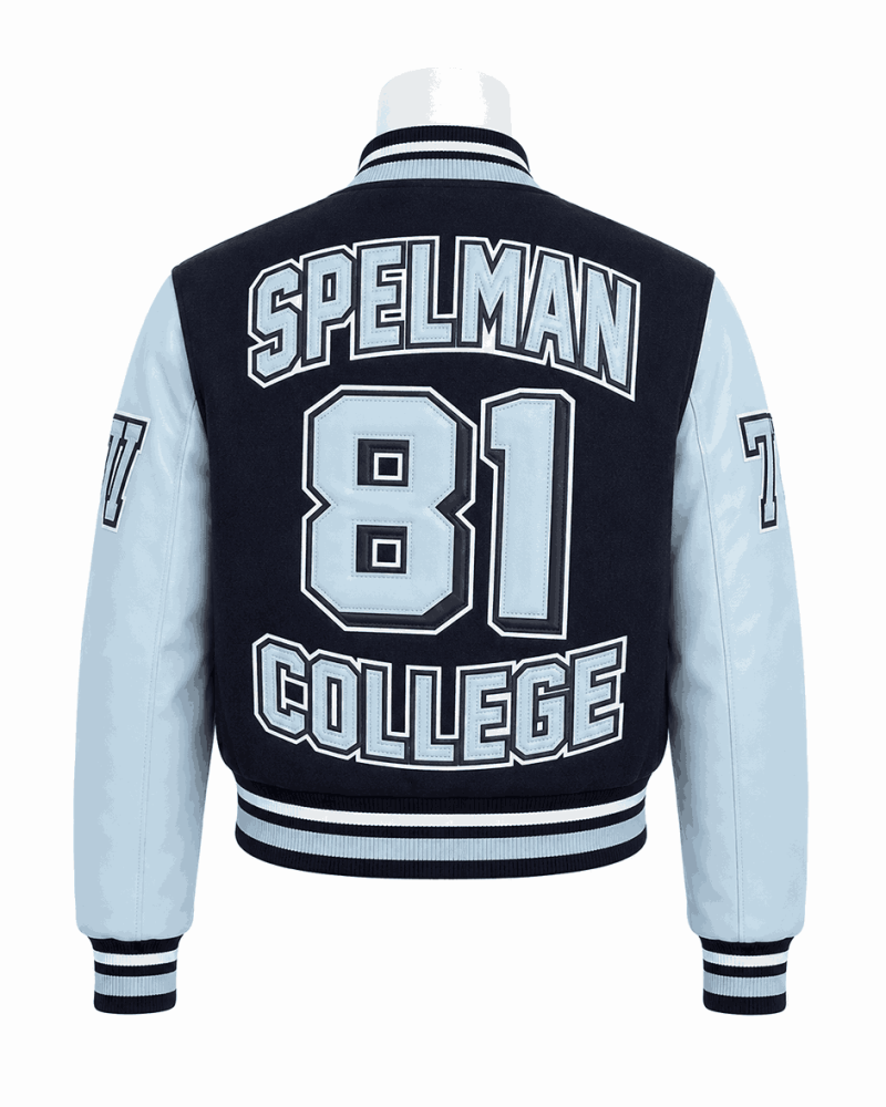Women's Spelman College Style Varsity Jacket