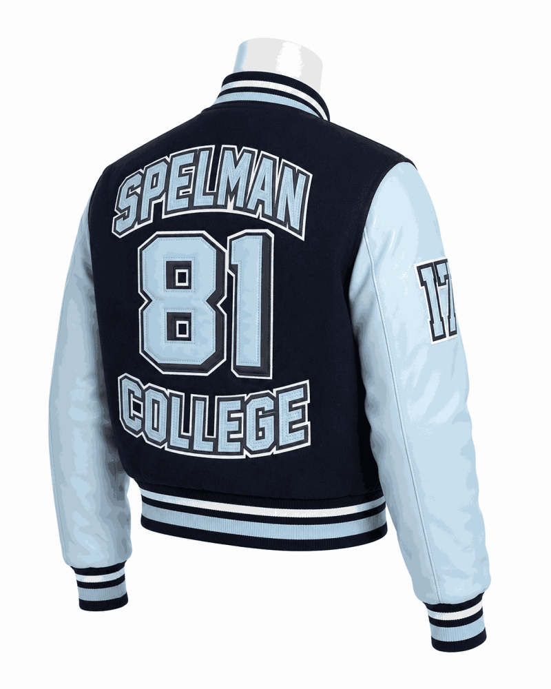 Women's Spelman College Style Varsity Jacket