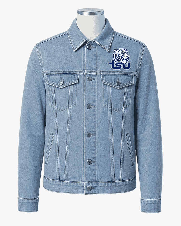 Women's Tennessee State University Style Denim Jacket