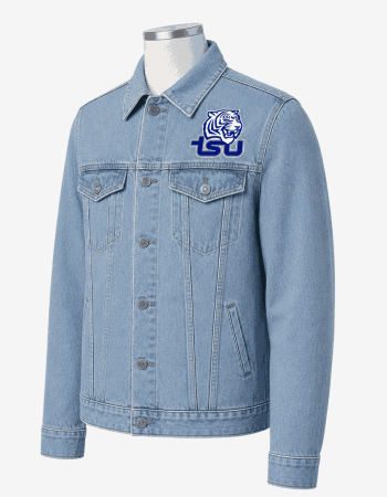 Women's Tennessee State University Style Denim Jacket