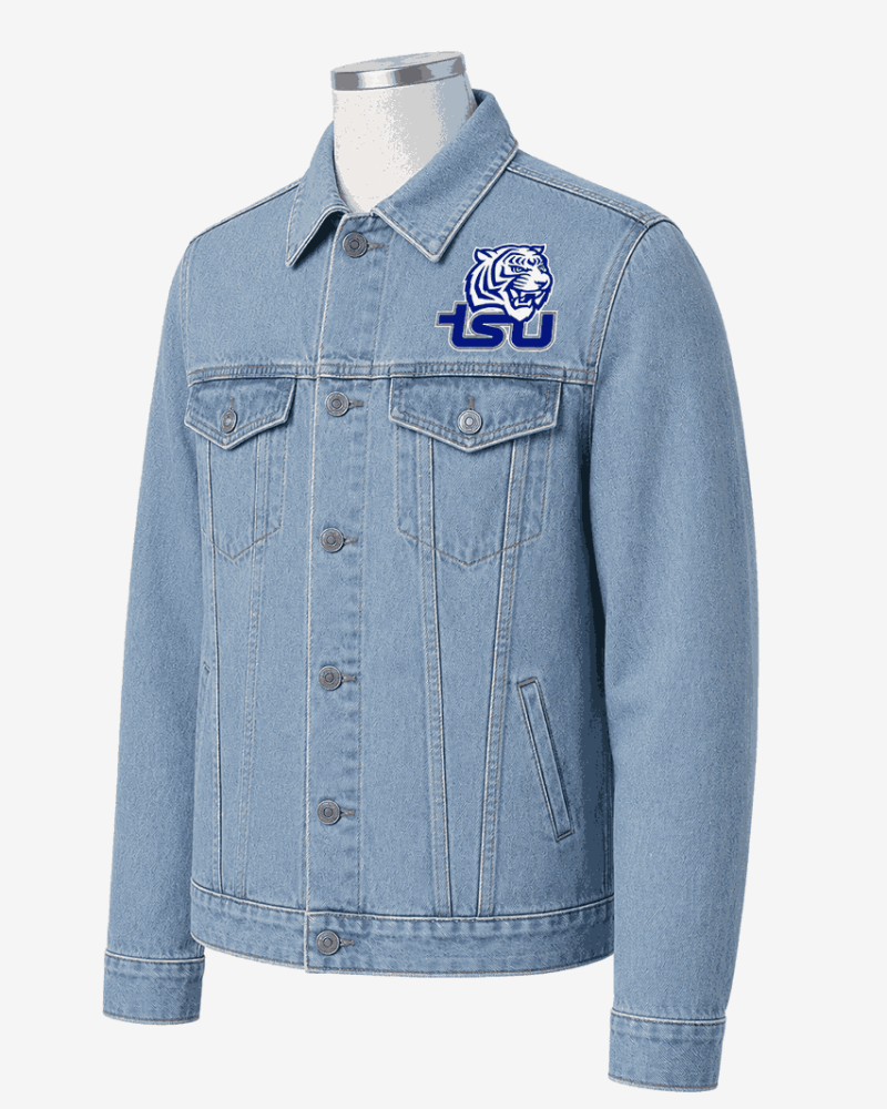 Women's Tennessee State University Style Denim Jacket
