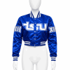 Women's Tennessee State University Style Satin Jacket