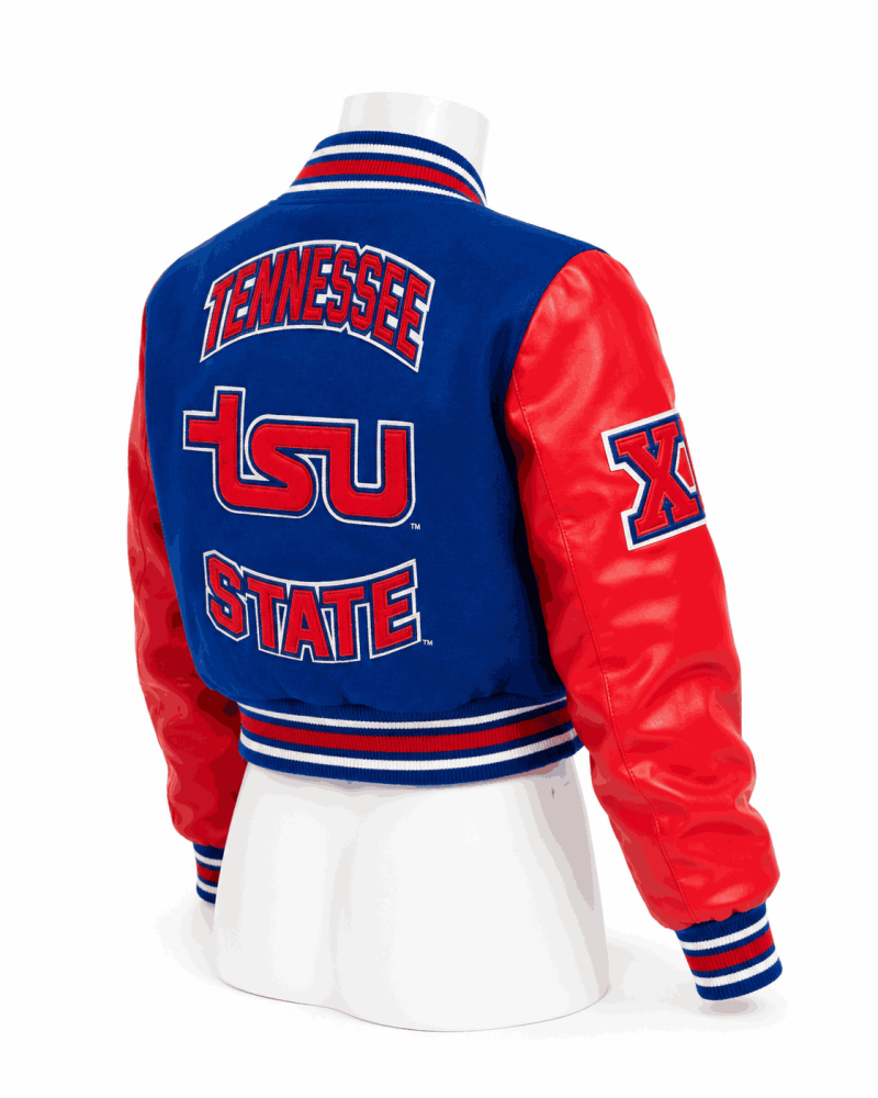 Women's Tennessee State University Style Varsity Jacket