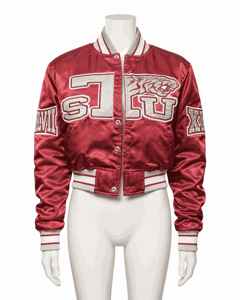 Women's Texas Southern University Style Satin Jacket