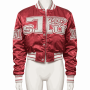 Women's Texas Southern University Style Satin Jacket