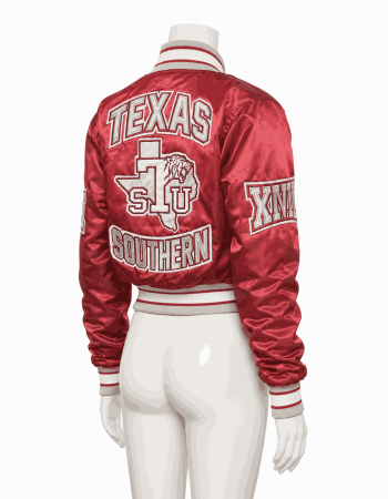 Women's Texas Southern University Style Satin Jacket