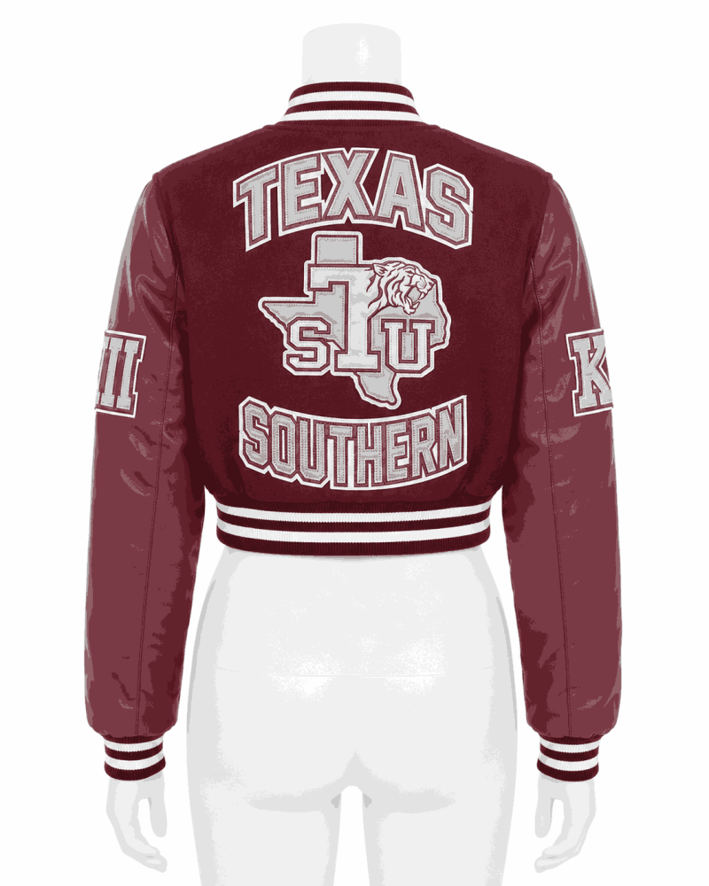 Women's Texas Southern University Style Varsity Jacket