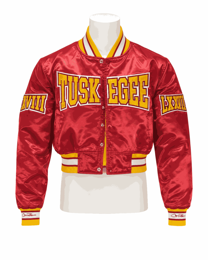 Women's Tuskegee University Style Satin Jacket