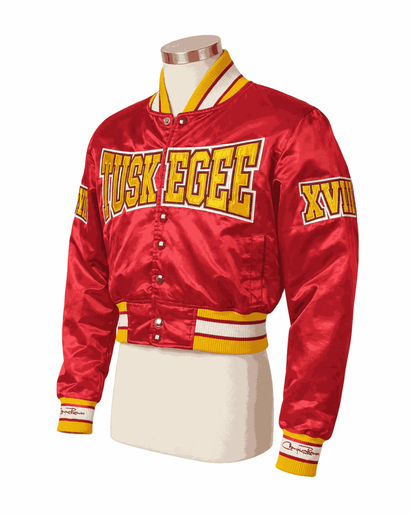 Women's Tuskegee University Style Satin Jacket