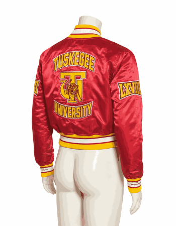 Women's Tuskegee University Style Satin Jacket