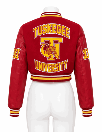 Women's Tuskegee University Style Varsity Jacket