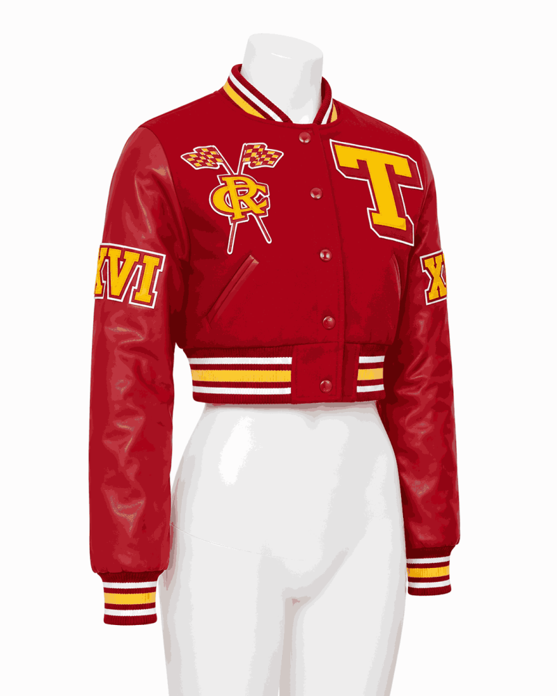 Women's Tuskegee University Style Varsity Jacket