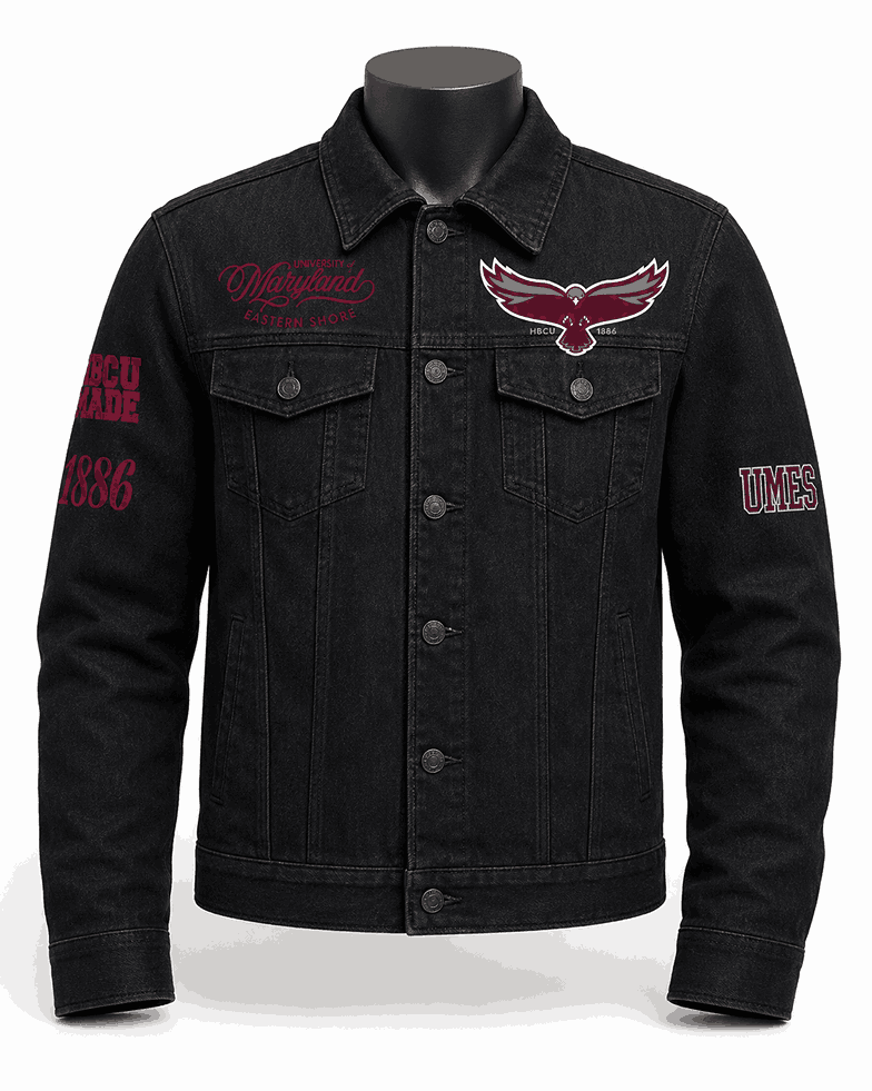 Women's University of Maryland Eastern Shore Style Denim Jacket