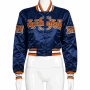 Women's Virginia State University Style Satin Jacket