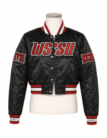 Women's Winston Salem State University Style Satin Jacket