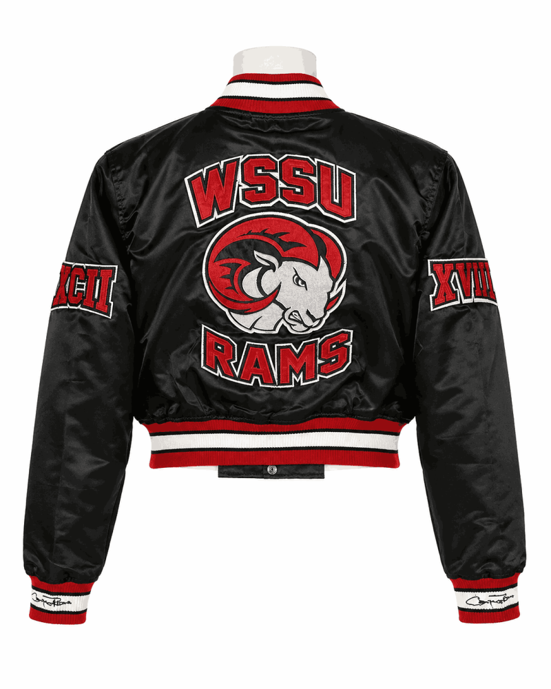 Women's Winston Salem State University Style Satin Jacket