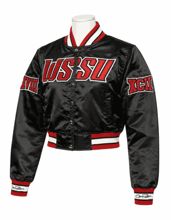 Women's Winston Salem State University Style Satin Jacket