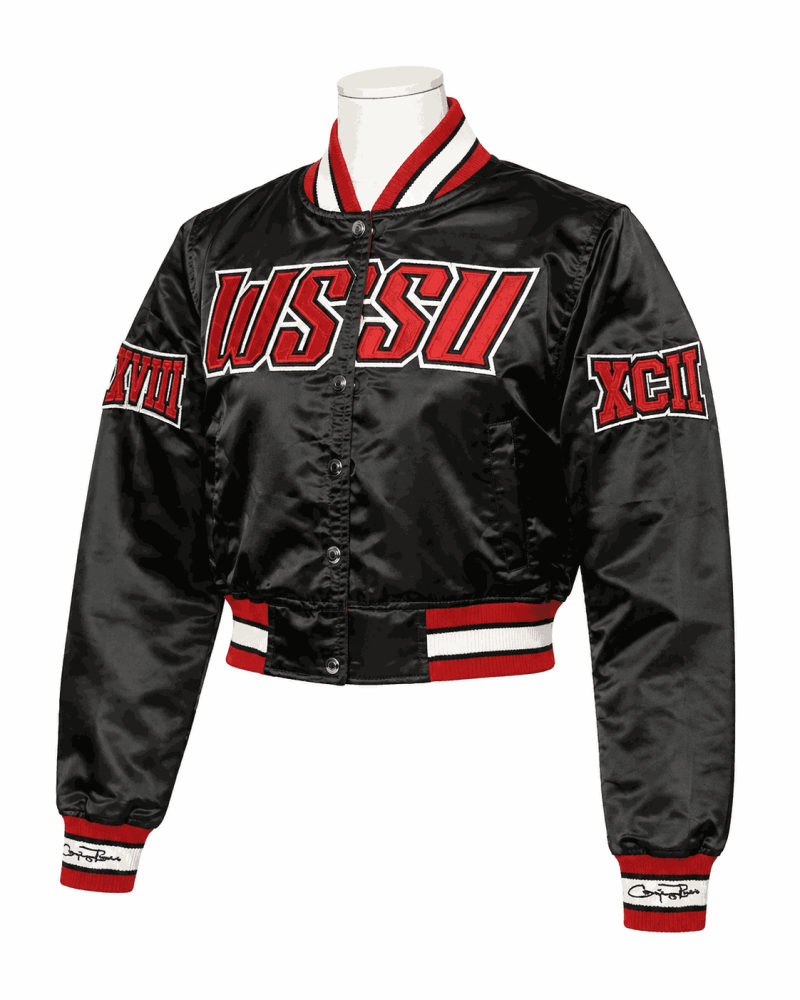 Women's Winston Salem State University Style Satin Jacket
